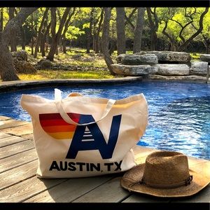 Brand New! Large Austin Aviator Nation Tote.